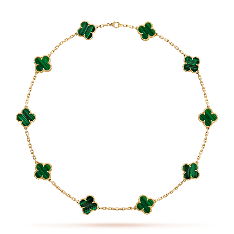 COLLANA I LUXE GREEN NECKLACE