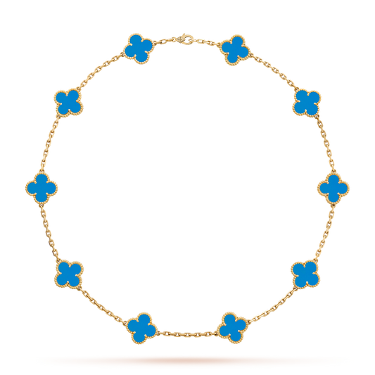 COLLANA I LUXE BLUE NECKLACE