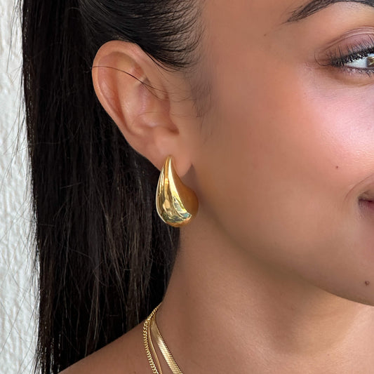 ELLA | LUXE OVAL EARRINGS