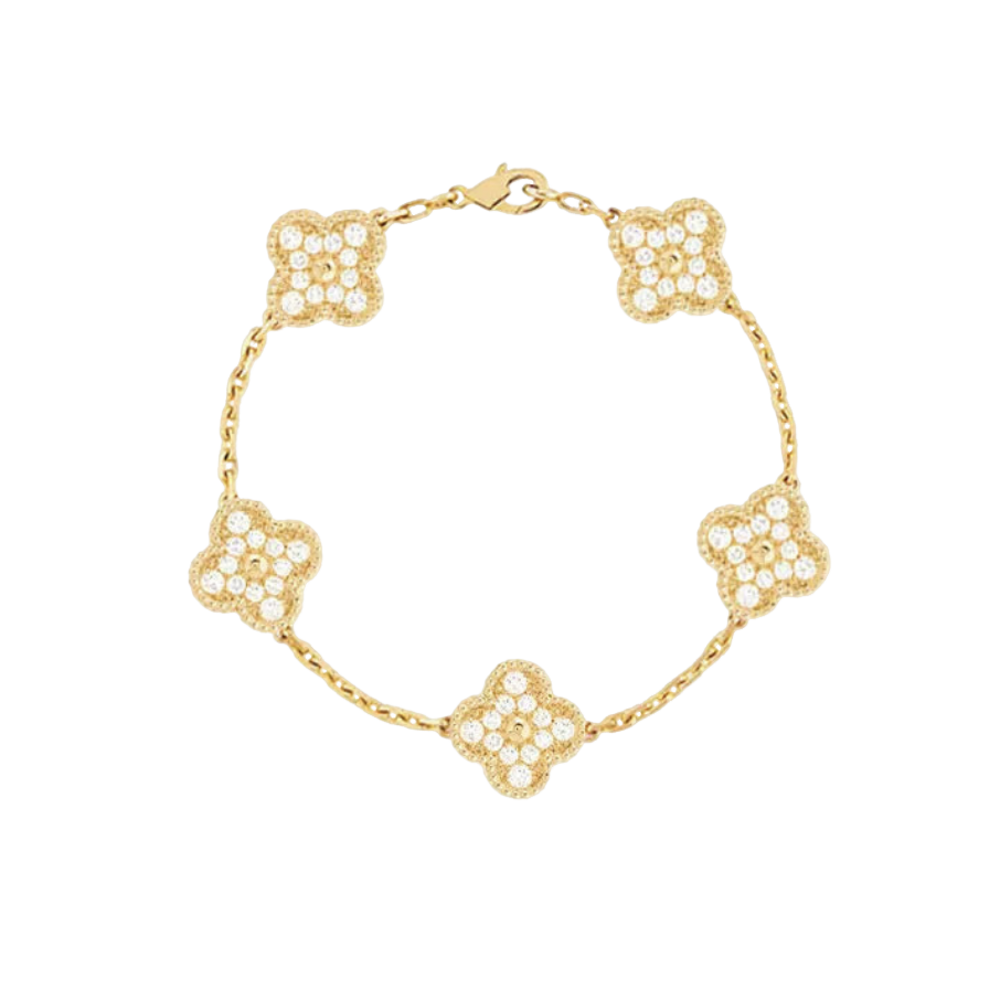 TRIFOGLIO I GOLD SHINY BRACELET