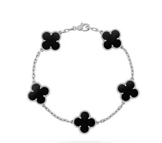 VIDETTA I CLOVER BLACK SILVER STYLE